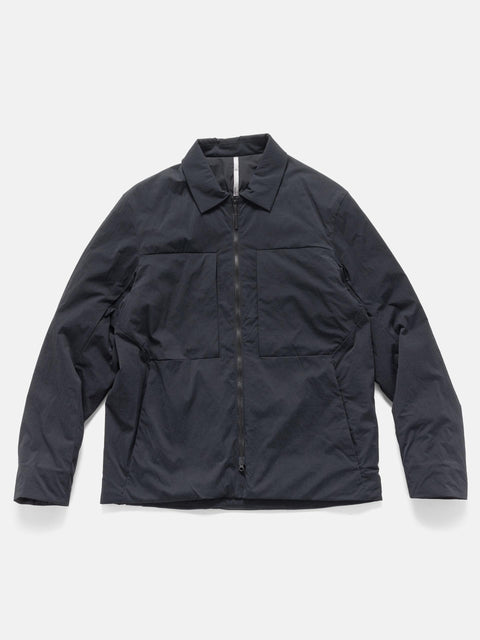 Veilance Mionn Insulated Overshirt Black, Down Jackets