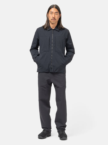 Veilance Mionn Insulated Overshirt Black, Down Jackets