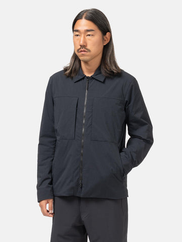 Veilance Mionn Insulated Overshirt Black, Down Jackets