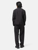 Back shot of the model wearing the Veilance Spere SL Blazer M Black