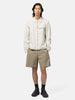 Full body shot of the model wearing the Veilance Spere SL Short M Lt Gnosis