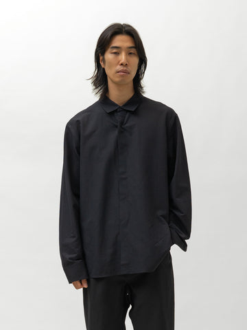 Veilance Stema LS Shirt M Black, Shirts