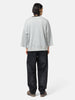 visvim Burrow Dual Sweat (Superfine) Grey, Sweatshirts