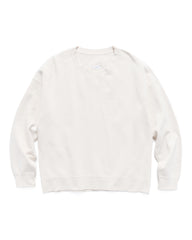 visvim Jumbo SB Sweat L/S Damaged Ivory, Sweaters