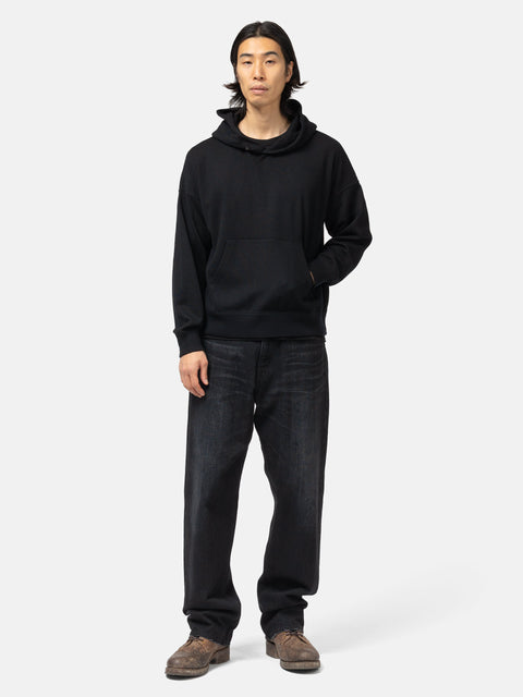 visvim Jumbo SB Hoodie P.O. (Superfine) Black, Hoodies