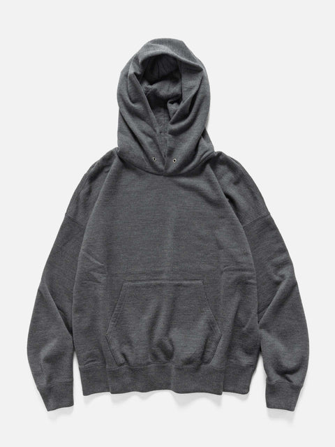 visvim Jumbo SB Hoodie P.O. (Superfine) Charcoal, Hoodies