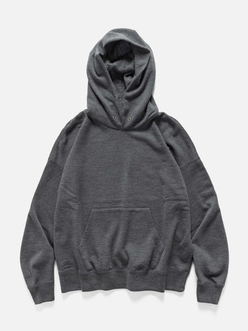 visvim Jumbo SB Hoodie P.O. (Superfine) Charcoal, Hoodies