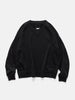 visvim Jumbo SB Sweat L/S (Superfine) Black, Sweatshirts