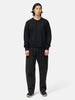 visvim Jumbo SB Sweat L/S (Superfine) Black, Sweatshirts