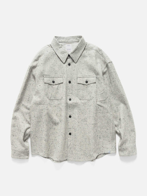 visvim Lumber Tweed L/S Grey, Shirts