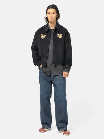 visvim Norad Blouson (Silk) Black, Jackets