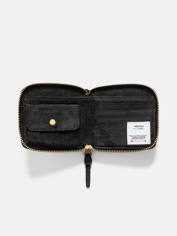 Visvim-Suede-Bi-Fold-Wallet-Black-3