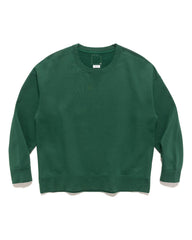visvim Ultimate Jumbo SB Sweat L/S Green, Sweater