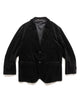 WACKO MARIA Unconstructed Plain Cotton Jacket Black, Jackets