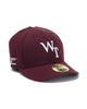 WTAPS 59FIFTY Low Profile / CAP/ Poly. Twill NEWERA Maroon, Headwear