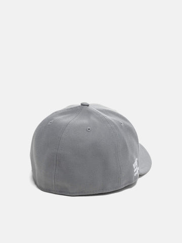 Rear view of the WTAPS 59Fifty Low Profile Cap NEW ERA Gray