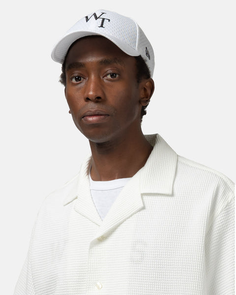 WTAPS 9Forty / Cap / Poly. Mesh. New Era® White, Headwear