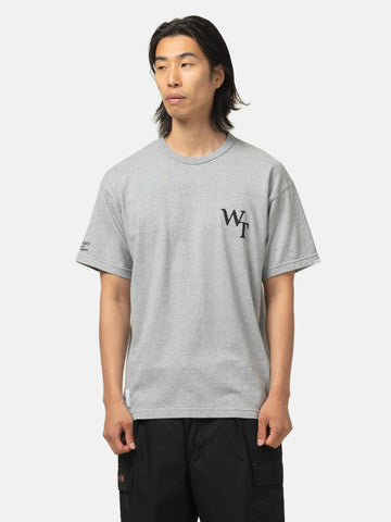 WTAPS Academy / SS / Cotton	 Ash Gray, T-Shirts