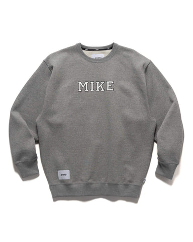 WTAPS Academy / Sweater / Cotton Ash Grey, Sweaters