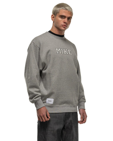 WTAPS Academy / Sweater / Cotton Ash Grey, Sweaters