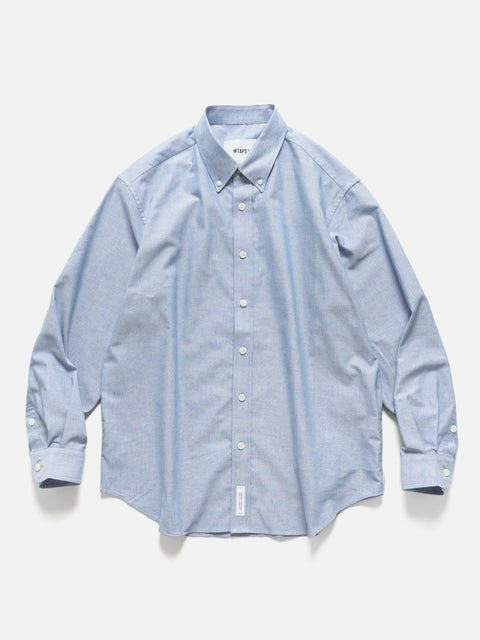 WTAPS BD 01 / LS / CTPL. Oxford. COOLMAX®. RF Blue, Shirts