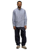 WTAPS BD 01 / LS / Oxford Shirt / Cotton. Blue, Shirts