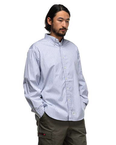 WTAPS BD 03 / Oxford Shirt / Thomas Mason Broadcloth / Grey, T-Shirts