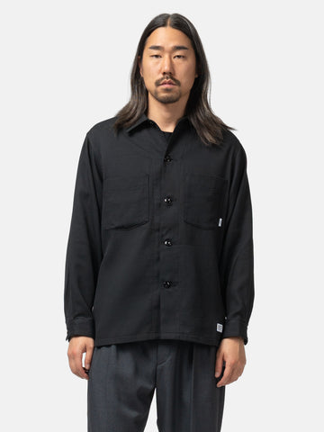 WTAPS Cbw / LS / Cotton. Twill Black, Shirts