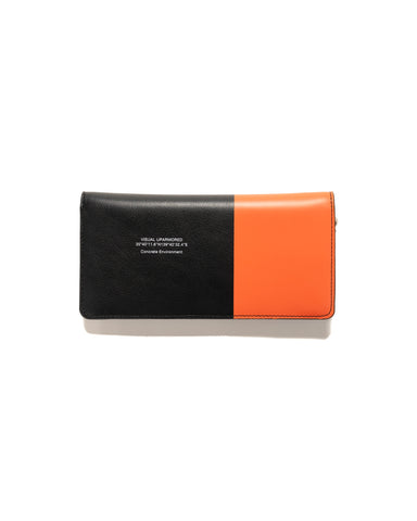 WTAPS Cream / Wallet / Synthetic . Fortless Black x Orange, Accessories