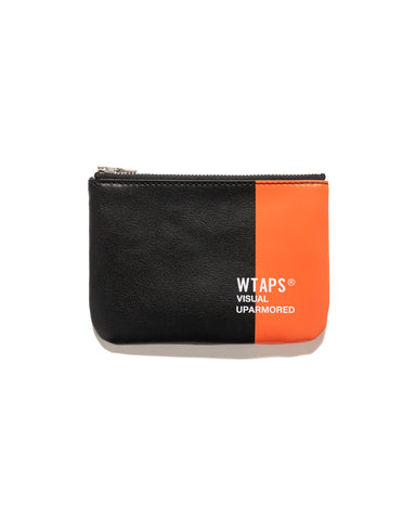 WTAPS Cream M / Pouch / Synthetic . Fortless Black x Orange, Accessories