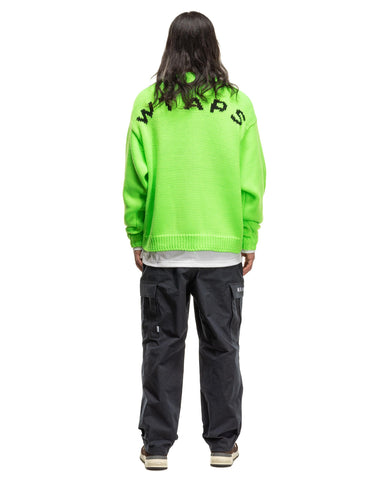 WTAPS Crew Neck 01 / Sweater / Poly. Green, Knits