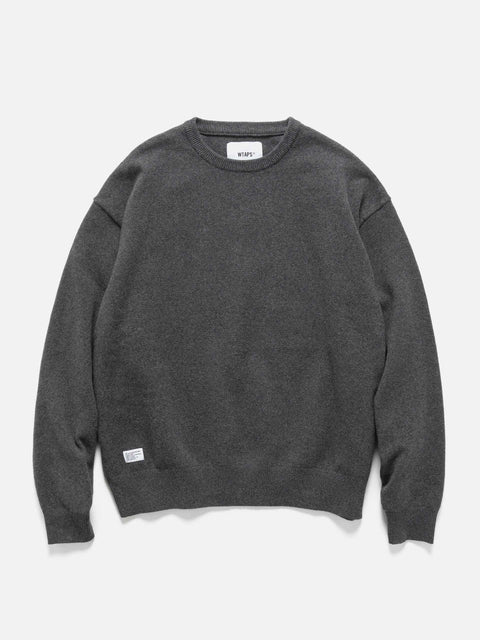 WTAPS Crewneck Sweater in NYCO Black