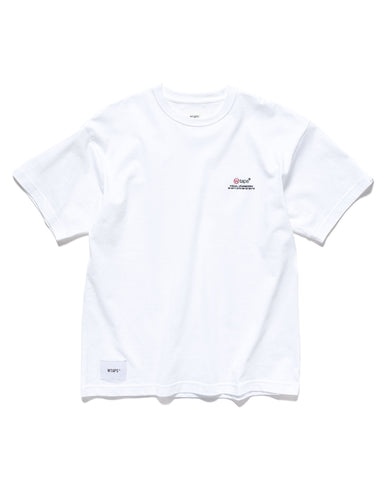 WTAPS DOT Sight / SS / T-shirt Cotton White, T-Shirts