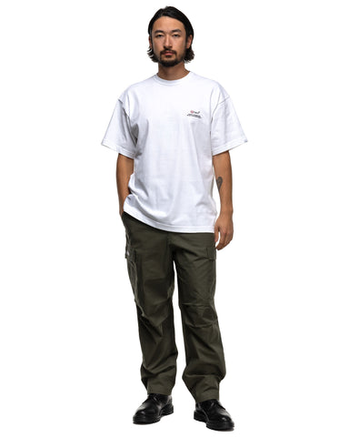 WTAPS DOT Sight / SS / T-shirt Cotton White, T-Shirts