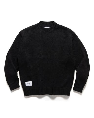 WTAPS Duane / Sweater / POLY Black, Knits