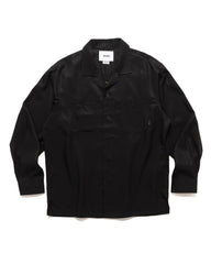 WTAPS EW / LS / Lyocell. Twill Black, Shirts