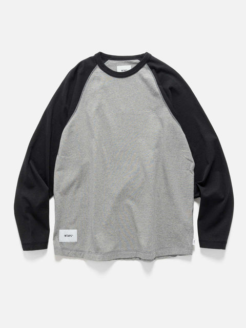 WTAPS Ian / LS / Cotton Black X Gray, T-Shirts