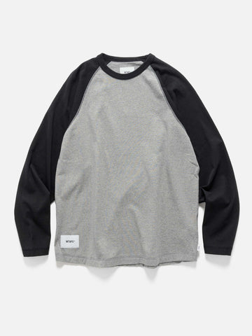 WTAPS Ian / LS / Cotton Black X Gray, T-Shirts