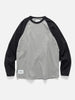 WTAPS Ian / LS / Cotton Black X Gray, T-Shirts