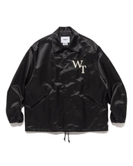 WTAPS Chief / Jacket / CTRY. Satin. League Black, Outerwear