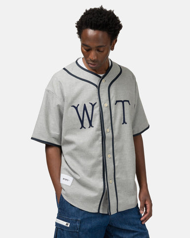 WTAPS League / SS / Cotton. Twill Gray, Shirts