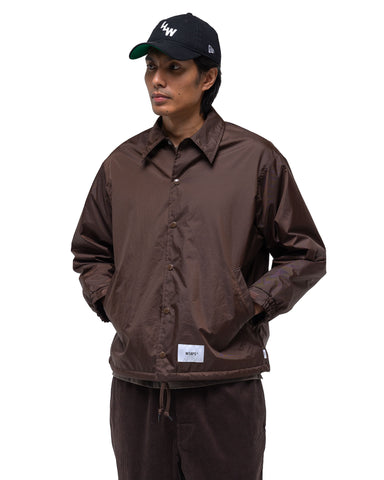 WTAPS MC / Jacket / Nylon Oxford. Brown, Outerwear