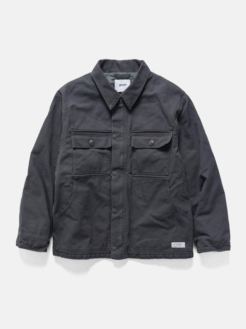 WTAPS MICH / Jacket . Cotton. CNVS Charcoal, Jackets