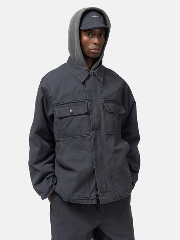 WTAPS MICH / Jacket . Cotton. CNVS Charcoal, Jackets