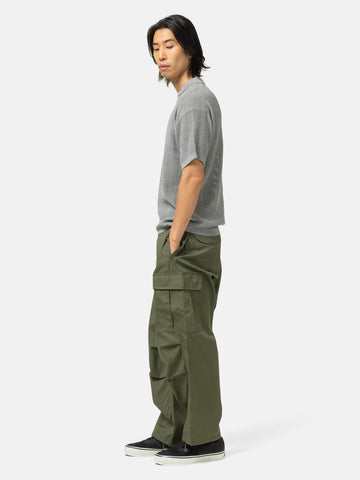 WTAPS MILT0001 / Trousers / Cotton. Cnvs Olive Drab, Cargo Pants