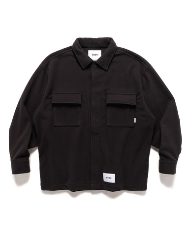 WTAPS OBJ / LS / Poly. Fleece Black, Shirts