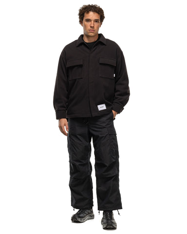 WTAPS OBJ / LS / Poly. Fleece Black, Shirts