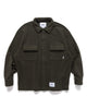 WTAPS OBJ / LS / Poly. Fleece Olive Drab, Shirts