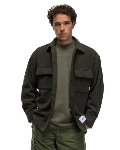 WTAPS OBJ / LS / Poly. Fleece Olive Drab, Shirts