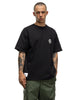 WTAPS OBJ 03 / SS T-Shirt / Cotton. Mon Black, T-Shirts